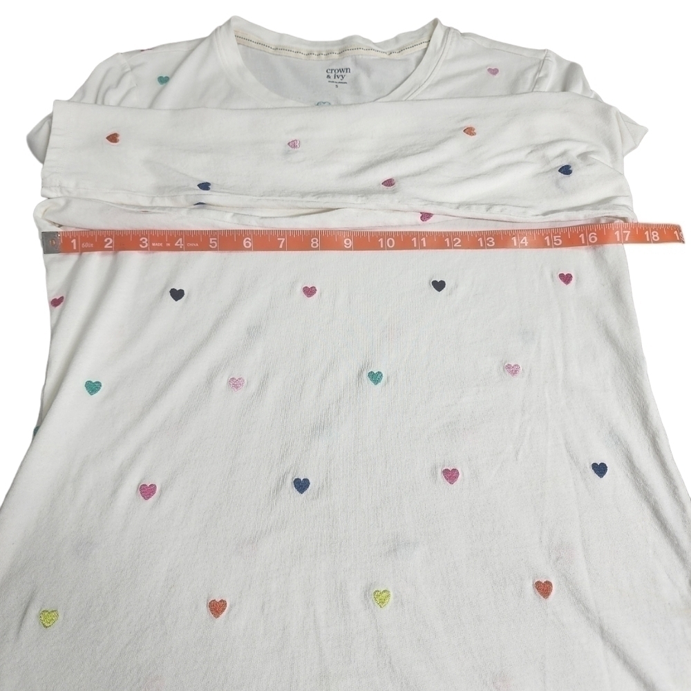 Crown & Ivy Embroidered Long Sleeve Top​ - Picture 6 of 8